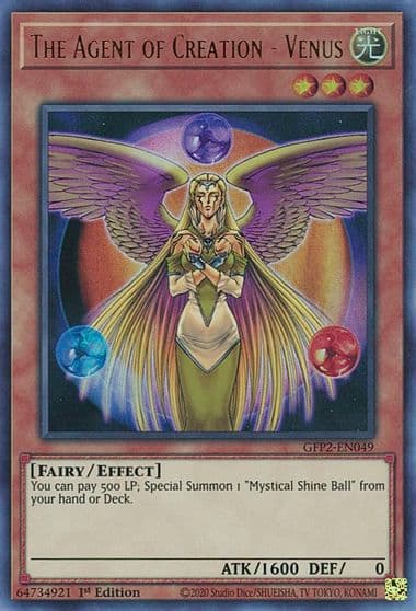 The Agent of Creation Venus Ghosts From the Past: The 2nd Haunting Yu-Gi-Oh! card