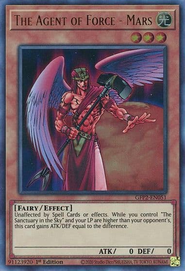 The Agent of Force Mars Ghosts From the Past: The 2nd Haunting Yu-Gi-Oh! card