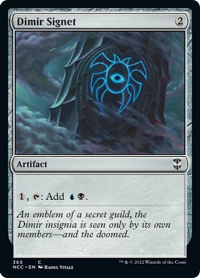Dimir Signet Commander: Streets of New Capenna Magic card