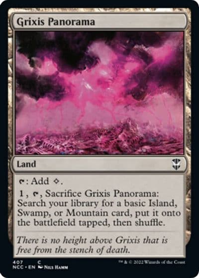 Grixis Panorama Commander: Streets of New Capenna Magic card