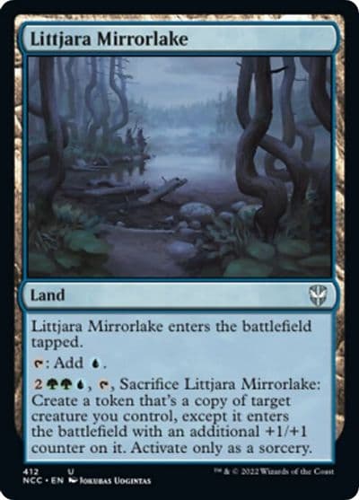 Littjara Mirrorlake Commander: Streets of New Capenna Magic card