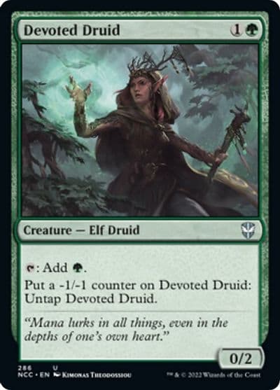 Devoted Druid Commander: Streets of New Capenna Magic card