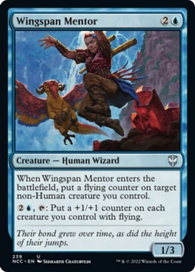 Wingspan Mentor Commander: Streets of New Capenna Magic card