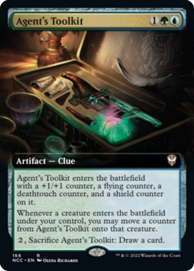 Agents Toolkit Extended Art Commander: Streets of New Capenna Magic card