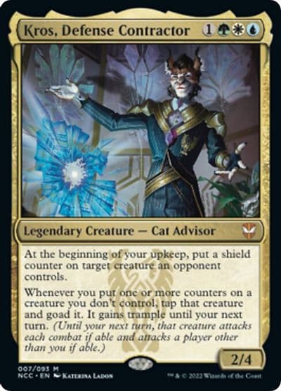 Kros Defense Contractor Commander: Streets of New Capenna Magic card