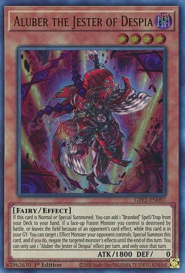 Aluber the Jester of Despia Ghosts From the Past: The 2nd Haunting Yu-Gi-Oh! card