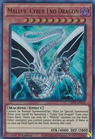 Malefic Cyber End Dragon Ghosts From the Past: The 2nd Haunting Yu-Gi-Oh! card