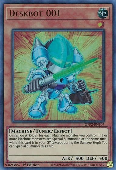 Deskbot 001 Ghosts From the Past: The 2nd Haunting Yu-Gi-Oh! card