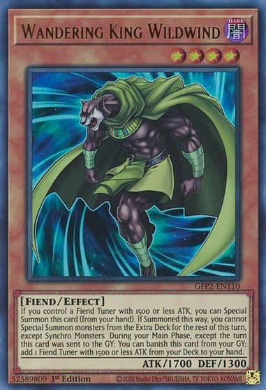Wandering King Wildwind Ghosts From the Past: The 2nd Haunting Yu-Gi-Oh! card