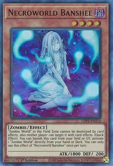 Necroworld Banshee Ghosts From the Past: The 2nd Haunting Yu-Gi-Oh! card