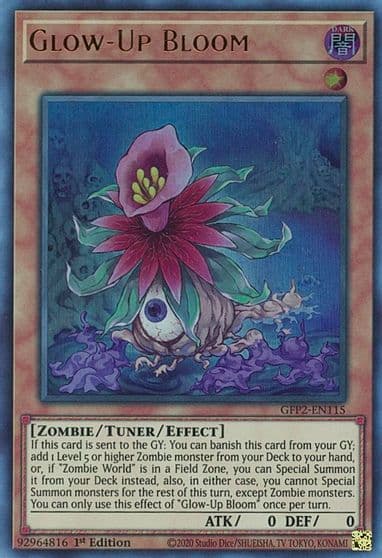 Glow Up Bloom Ghosts From the Past: The 2nd Haunting Yu-Gi-Oh! card