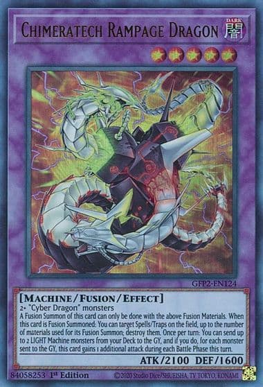 Chimeratech Rampage Dragon Ghosts From the Past: The 2nd Haunting Yu-Gi-Oh! card
