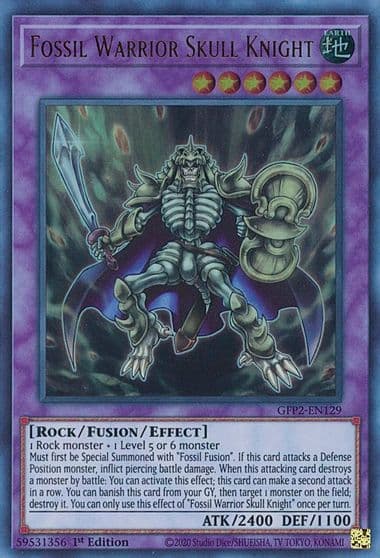 Fossil Warrior Skull Knight Ghosts From the Past: The 2nd Haunting Yu-Gi-Oh! card