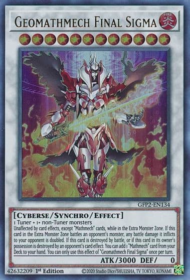 Geomathmech Final Sigma Ghosts From the Past: The 2nd Haunting Yu-Gi-Oh! card
