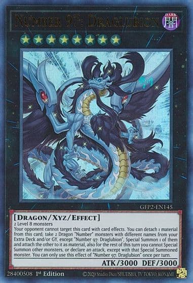 Number 97 Draglubion Ghosts From the Past: The 2nd Haunting Yu-Gi-Oh! card