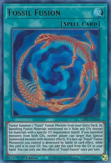 Fossil Fusion Ghosts From the Past: The 2nd Haunting Yu-Gi-Oh! card
