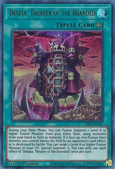 Despia Theater of the Branded Ghosts From the Past: The 2nd Haunting Yu-Gi-Oh! card