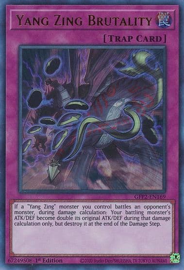 Yang Zing Brutality Ghosts From the Past: The 2nd Haunting Yu-Gi-Oh! card