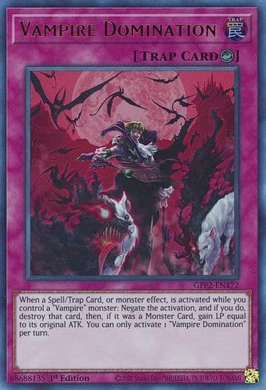Vampire Domination Ghosts From the Past: The 2nd Haunting Yu-Gi-Oh! card
