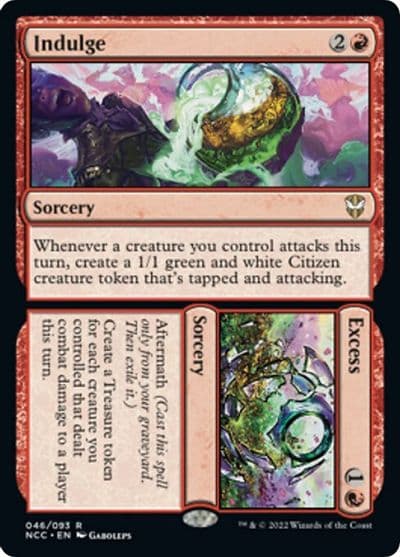 Indulge Excess Commander: Streets of New Capenna Magic card