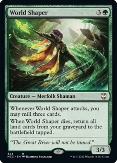 World Shaper Commander: Streets of New Capenna Magic card