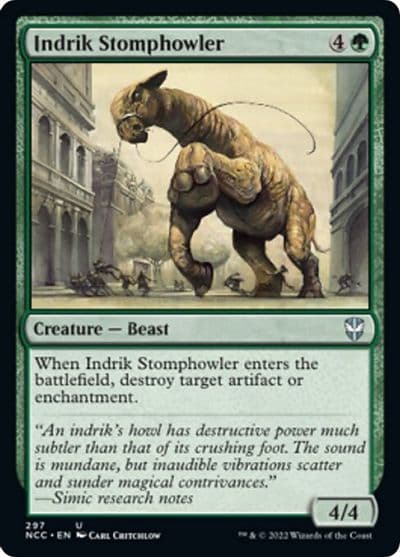 Indrik Stomphowler Commander: Streets of New Capenna Magic card