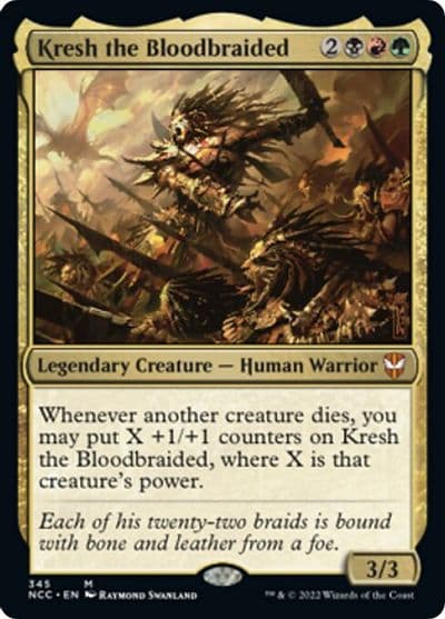Kresh the Bloodbraided Commander: Streets of New Capenna Magic card