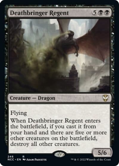 Deathbringer Regent Commander: Streets of New Capenna Magic card