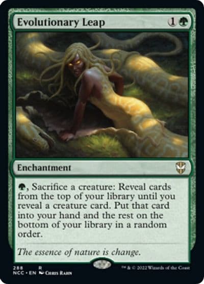 Evolutionary Leap Commander: Streets of New Capenna Magic card