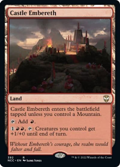Castle Embereth Commander: Streets of New Capenna Magic card