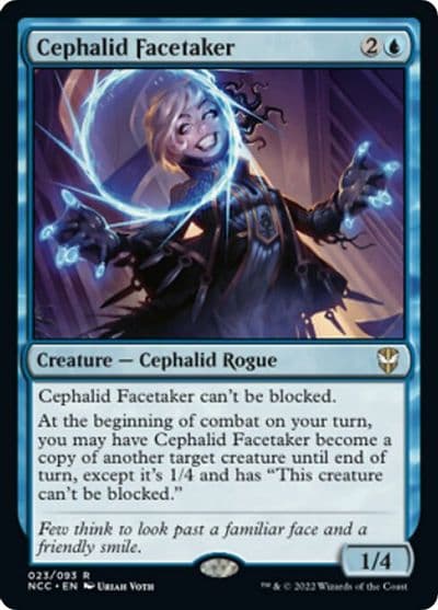 Cephalid Facetaker Commander: Streets of New Capenna Magic card