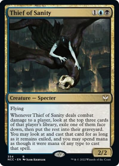 Thief of Sanity Commander: Streets of New Capenna Magic card