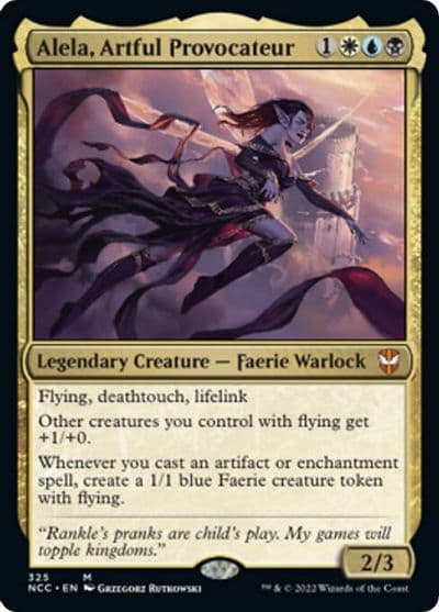 Alela Artful Provocateur Commander: Streets of New Capenna Magic card