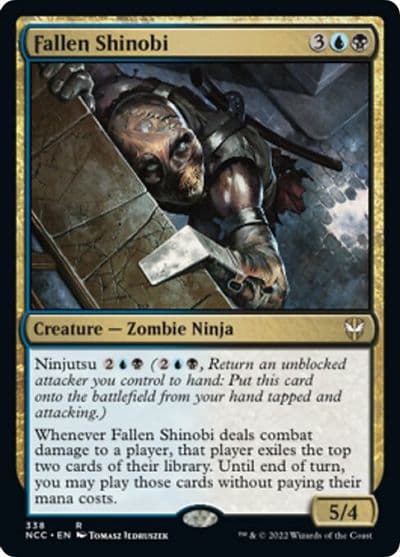 Fallen Shinobi Commander: Streets of New Capenna Magic card