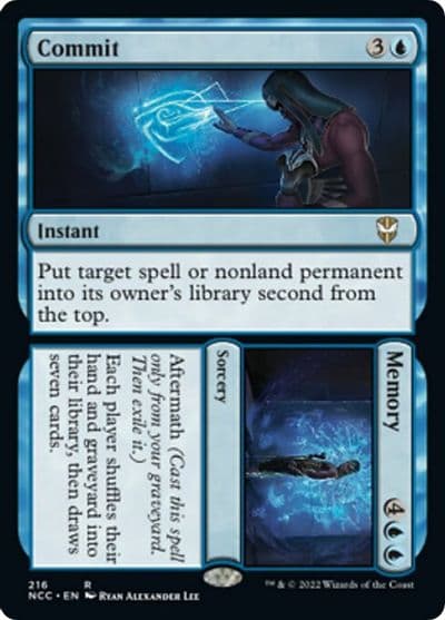 Commit Memory Commander: Streets of New Capenna Magic card