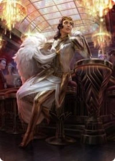 Elspeth Resplendent Art Card 3 81 Art Series: Streets of New Capenna Magic card
