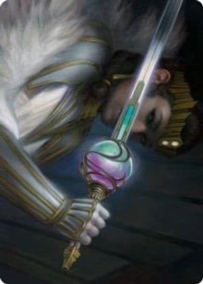 Luxior Giadas Gift Art Card Art Series: Streets of New Capenna Magic card