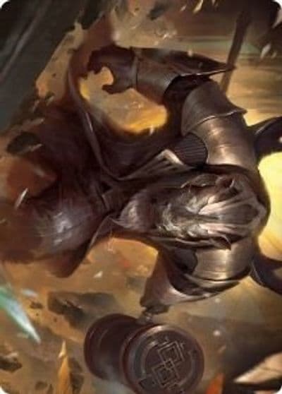 Perrie the Pulverizer Art Card Art Series: Streets of New Capenna Magic card