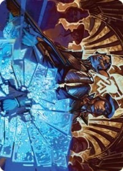 Contractual Safeguard Art Card Art Series: Streets of New Capenna Magic card