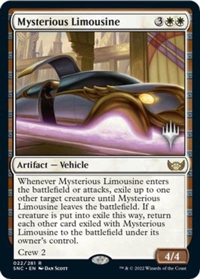 Mysterious Limousine Promo Pack: Streets of New Capenna Magic card