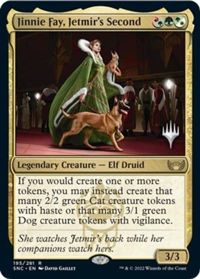 Jinnie Fay Jetmirs Second Promo Pack: Streets of New Capenna Magic card