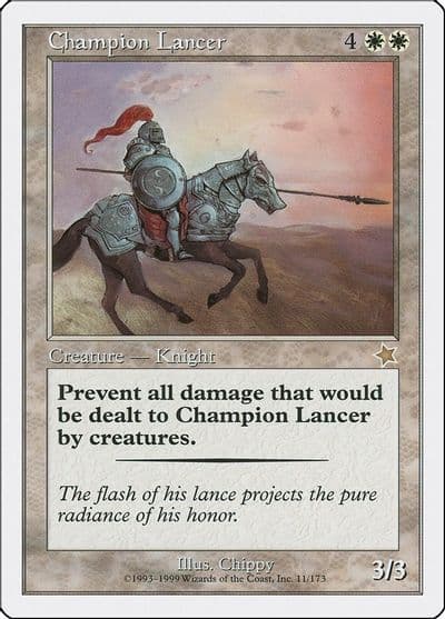 Champion Lancer Starter 1999 Magic card