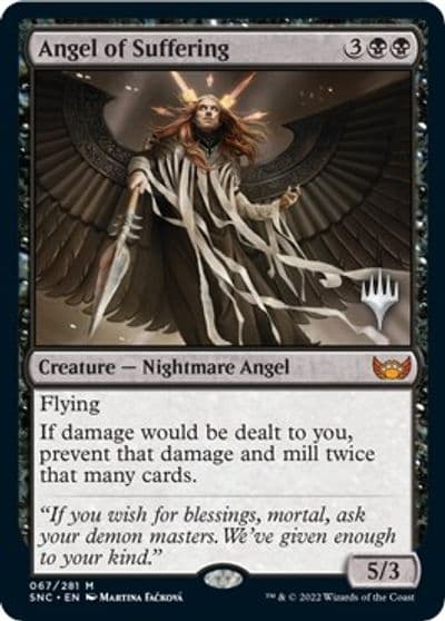 Angel of Suffering Promo Pack: Streets of New Capenna Magic card