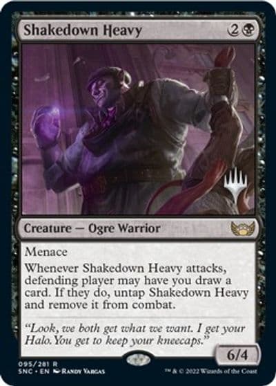 Shakedown Heavy Promo Pack: Streets of New Capenna Magic card