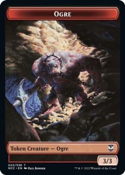 Ogre Insect Double Sided Token Commander: Streets of New Capenna Magic card