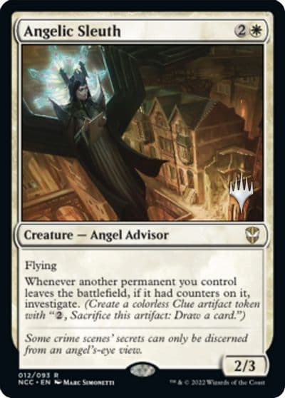 Angelic Sleuth Promo Pack: Streets of New Capenna Magic card