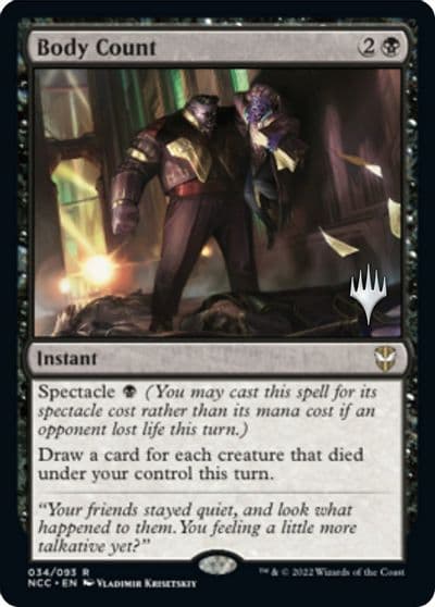 Body Count Promo Pack: Streets of New Capenna Magic card