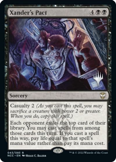 Xanders Pact Promo Pack: Streets of New Capenna Magic card