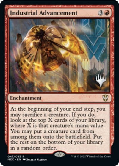 Industrial Advancement Promo Pack: Streets of New Capenna Magic card