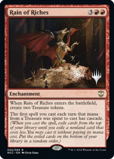 Rain of Riches Promo Pack: Streets of New Capenna Magic card